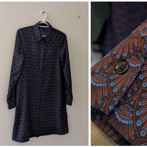 Icone Patterned Dress